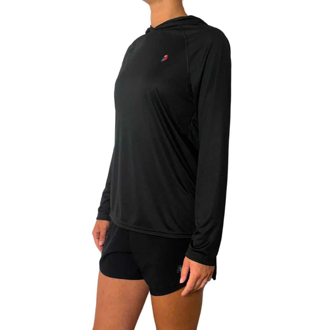 Unisex UPF Cooling Performance Long Sleeve Hoodie