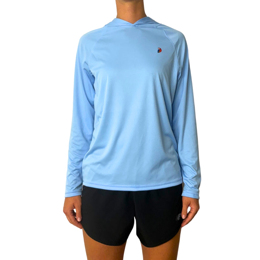 Unisex UPF Cooling Performance Long Sleeve Hoodie
