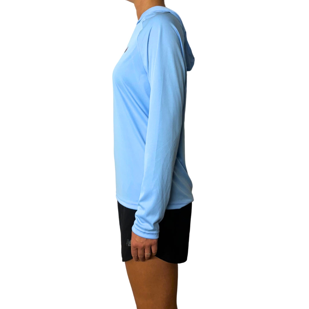Unisex UPF Cooling Performance Long Sleeve Hoodie