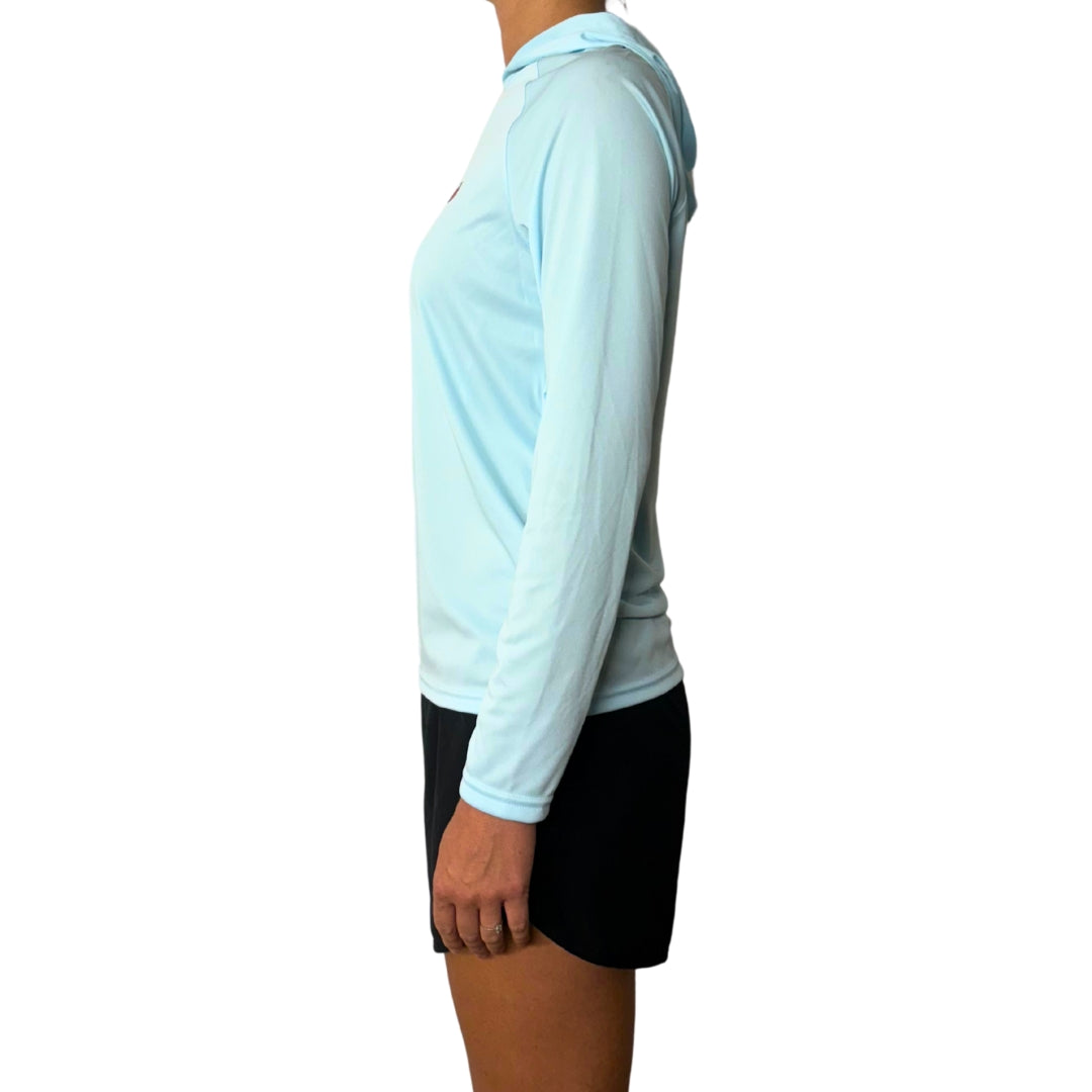 Unisex UPF Cooling Performance Long Sleeve Hoodie