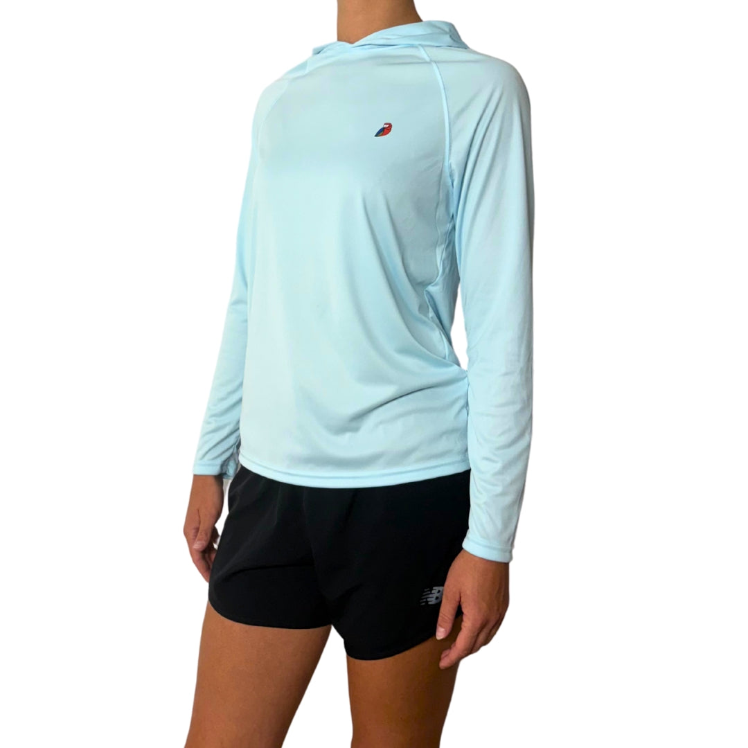Unisex UPF Cooling Performance Long Sleeve Hoodie