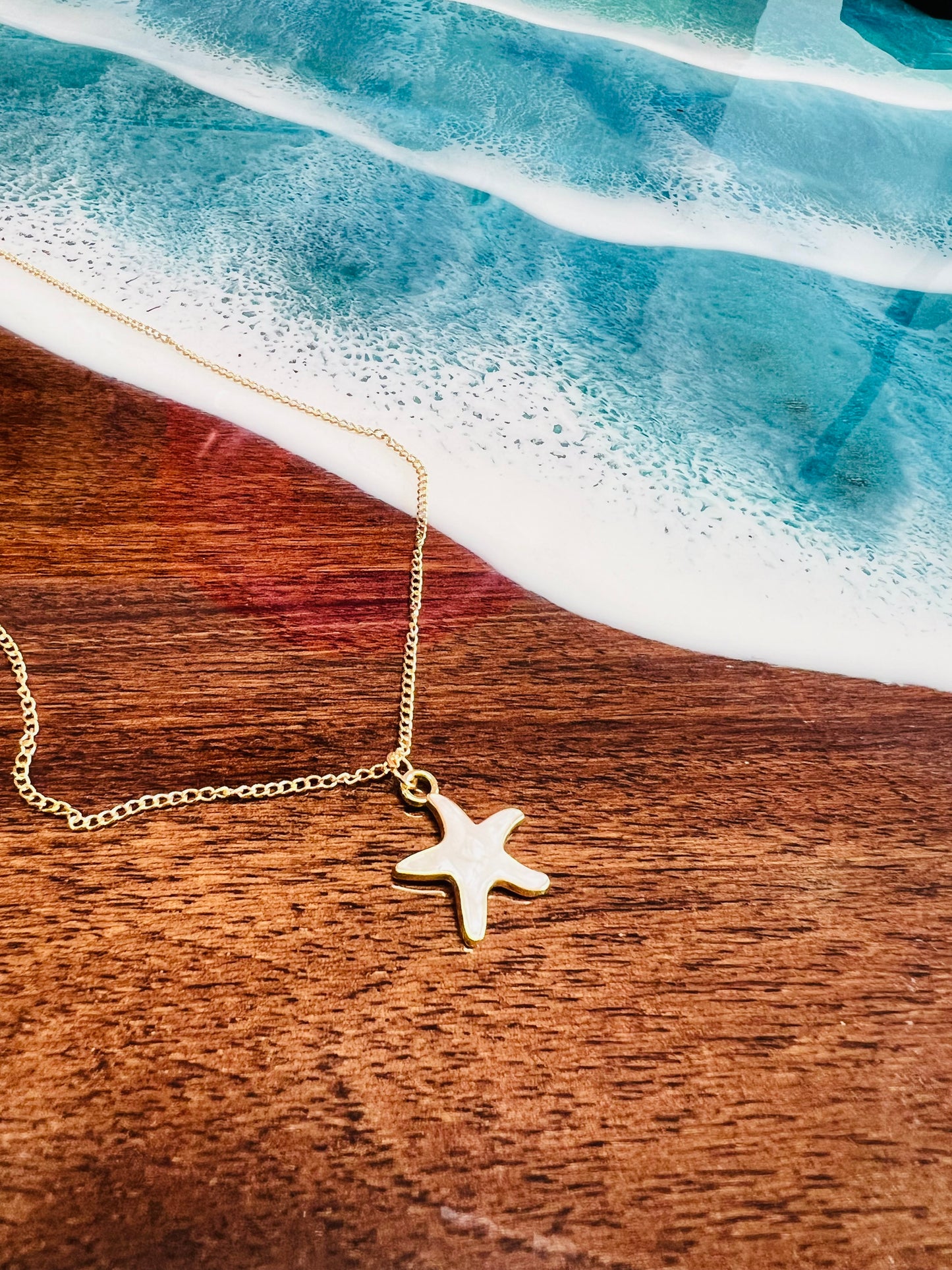 Starfish Charm Necklace
