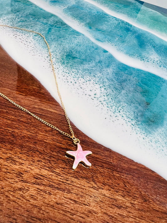 Starfish Charm Necklace